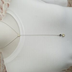 New Lucky Brand Abalone Drop Necklace